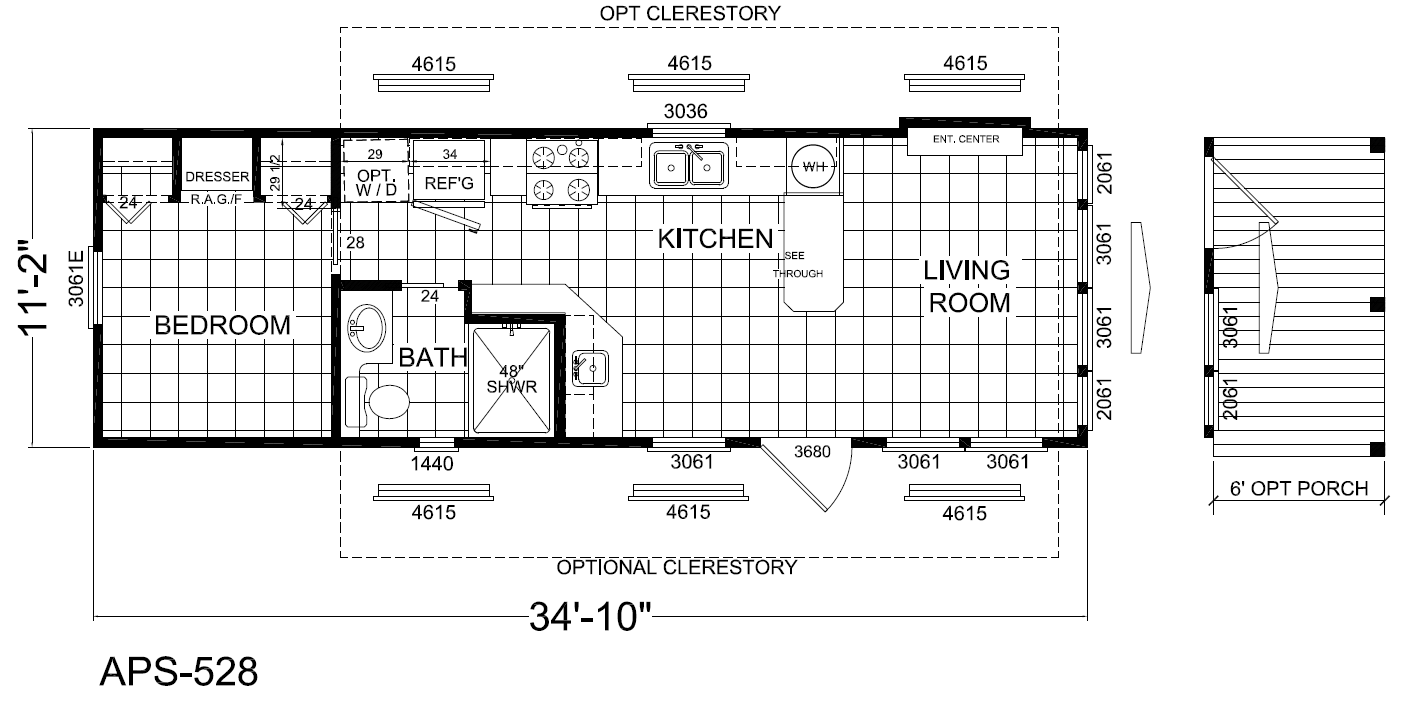 APS-528 floorplan preview