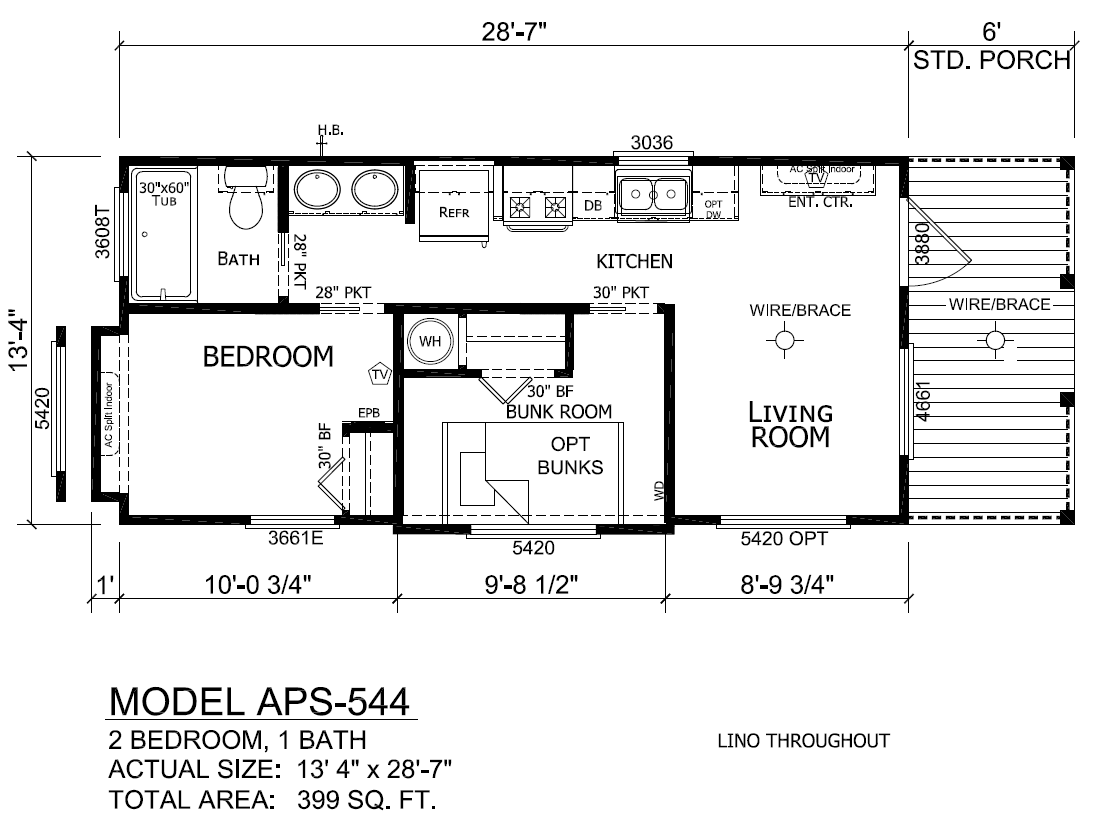 APS-544 floorplan preview