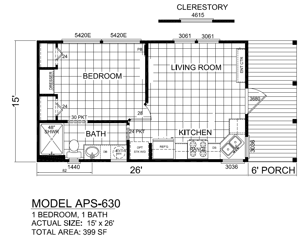 APS-630 floorplan