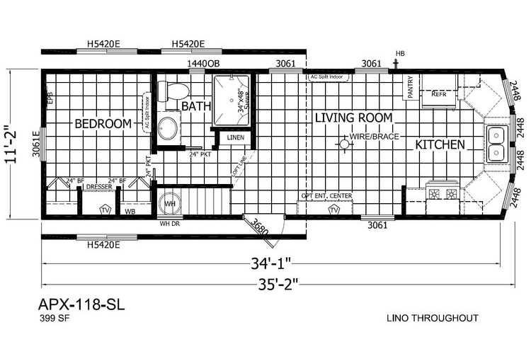 APX-118-SL floorplan preview